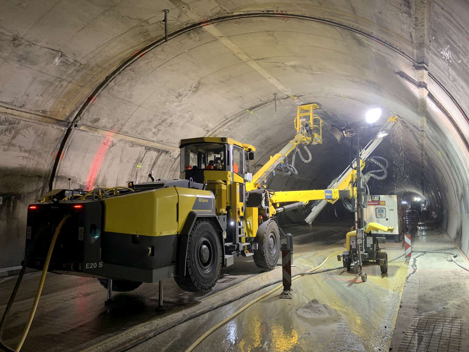 Image - Opération coup de poing au tunnel de la Clusette