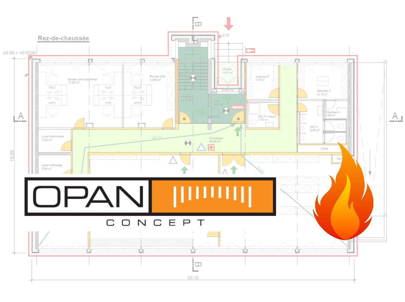 Image - OPAN concept compétent pour la protection incendie