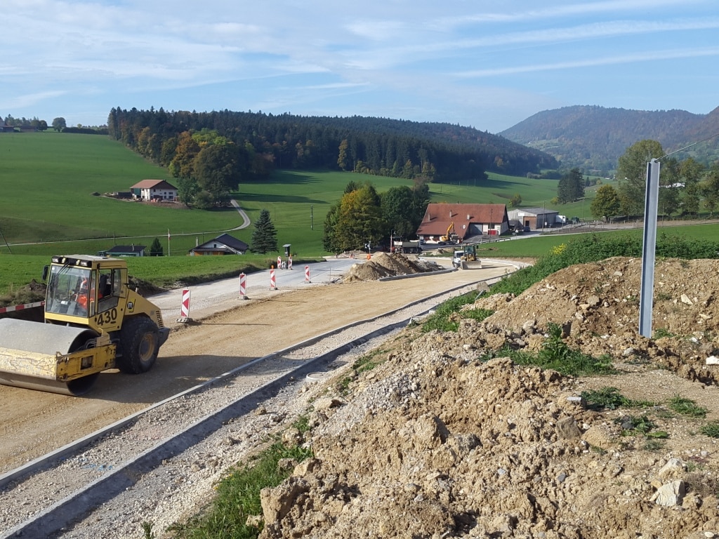 Image - Route cantonale RC 1003 – Le Crêt-du-Puy – Le Pâquier (NE)
