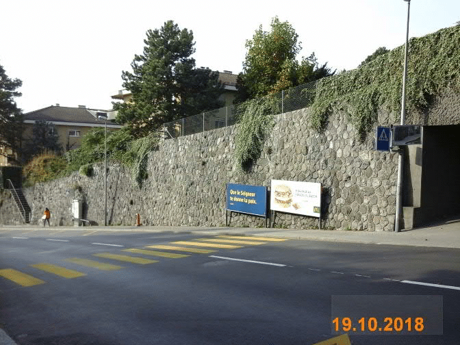 Opan Concept - Ville de Pully - Murs de soutènement