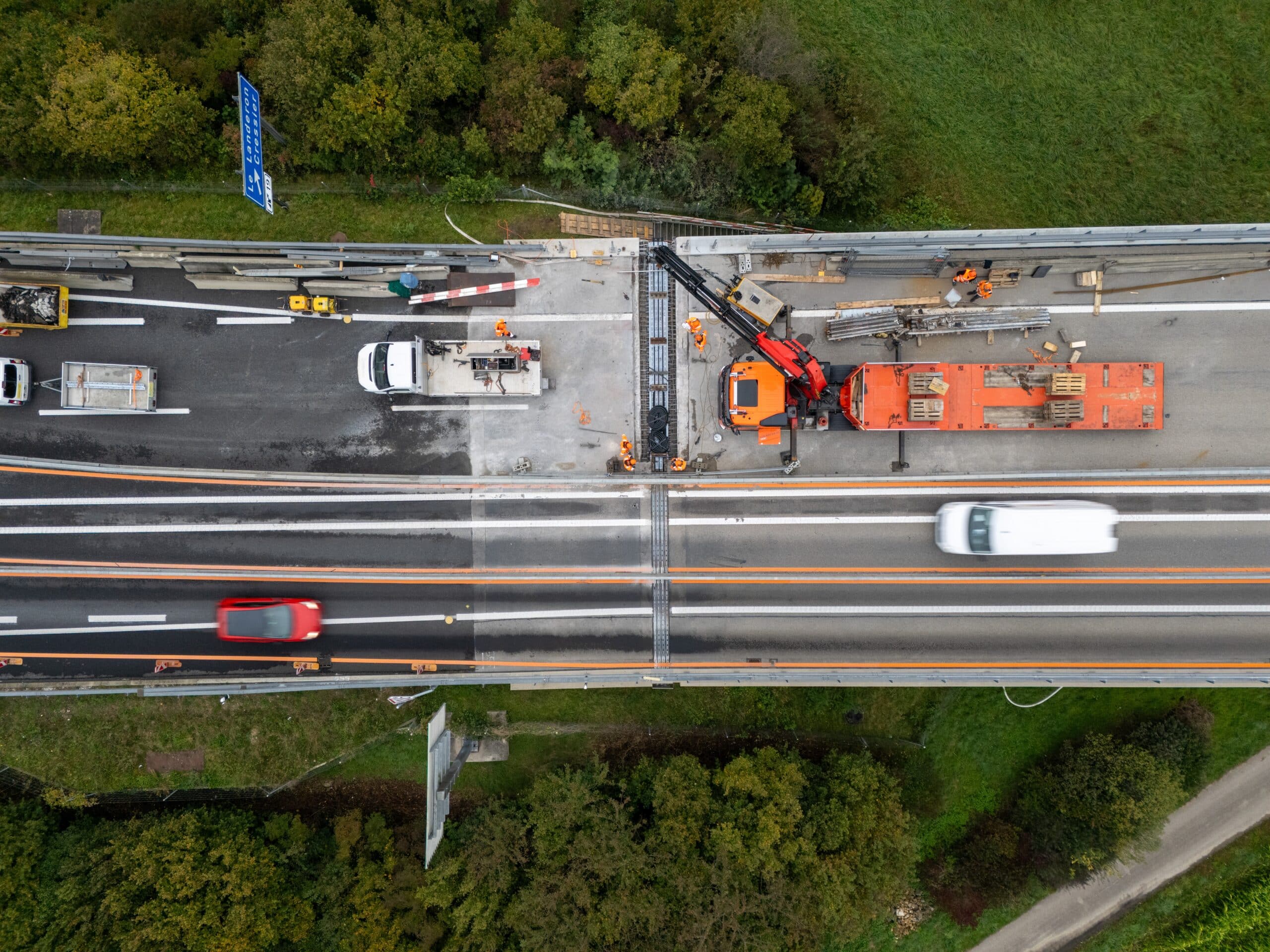 Image - Sécurité garantie sur le viaduc du Landeron !