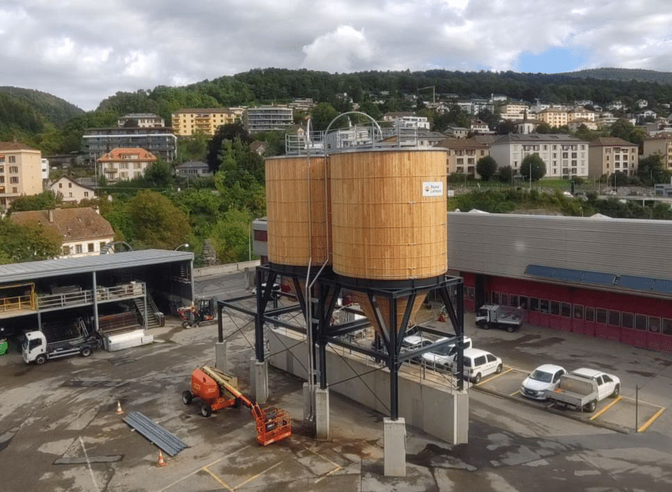 Opan Concept - Office de la voirie NE – Silos à sel 