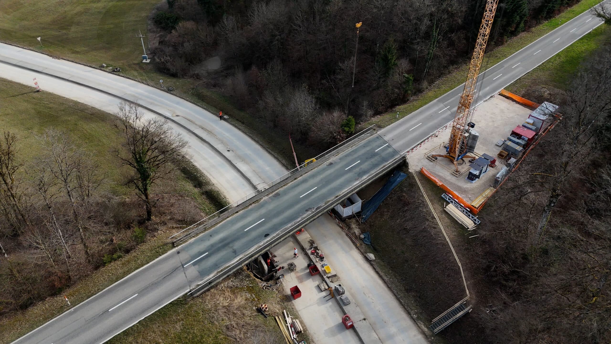 Image - Réfection du Pont de la Madelon à Bure (RC 1524)