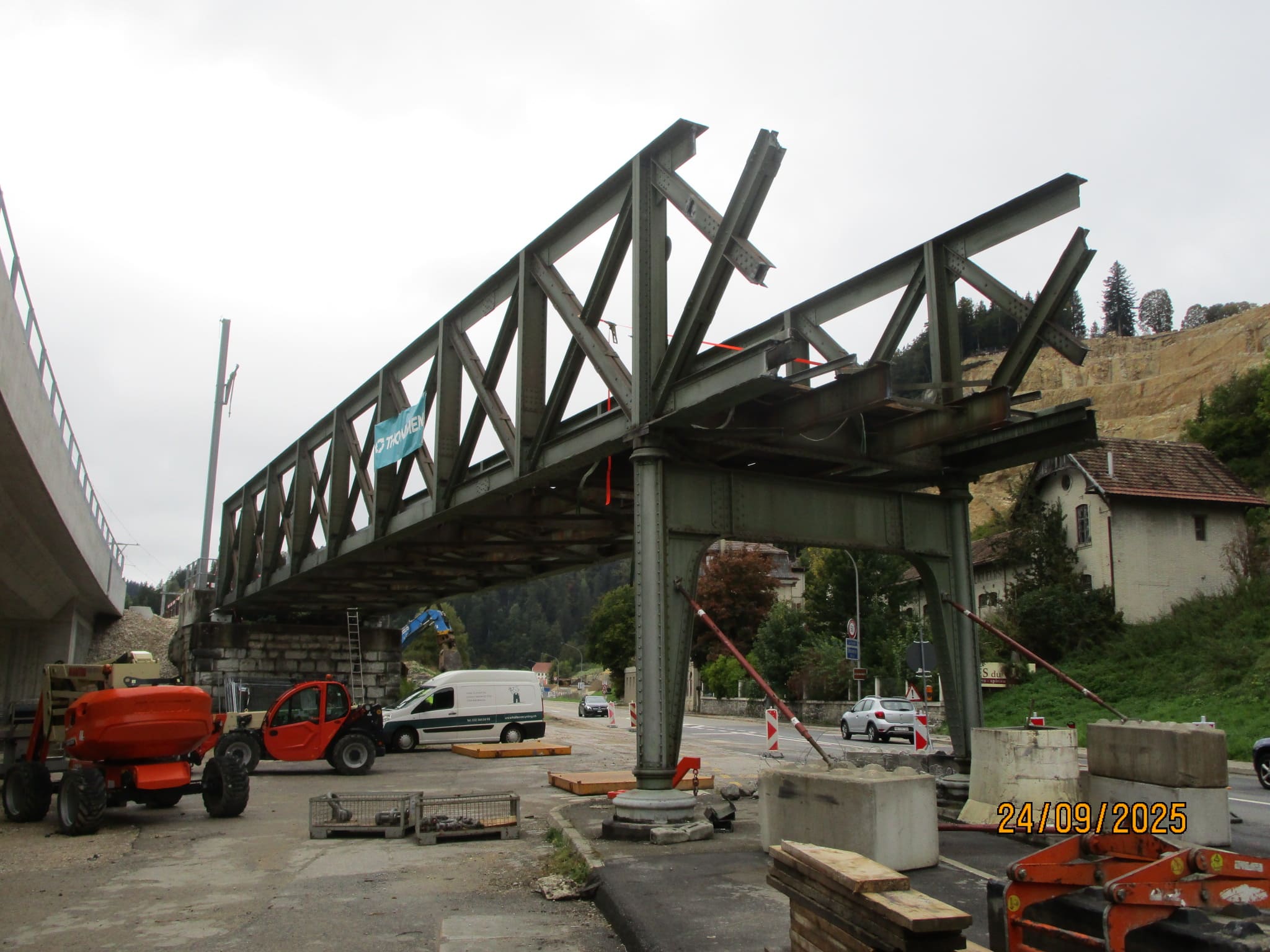 Opan Concept - Remplacement d’un pont ferroviaire CFF