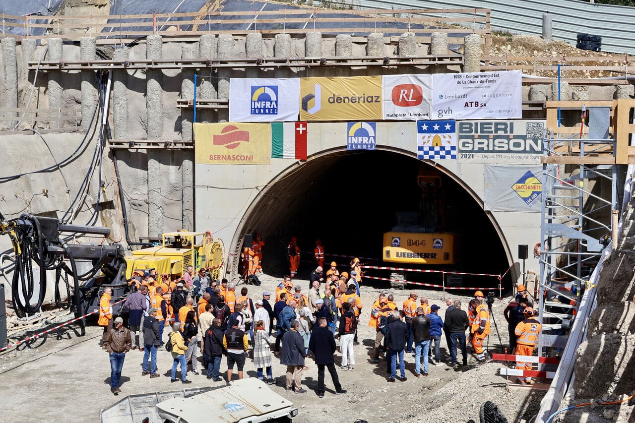 Image de l'article' - Une étape importante pour le contournement Est de La Chaux-de-Fonds !